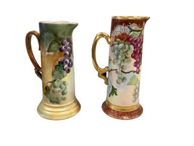 (2) Large Pitchers Including J&P France and Bavaria. J&amp;P - 13&icirc; H, Opening 4&icirc;. Bavaria -12.5&icirc; 