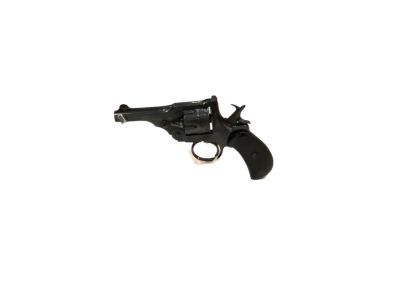 Webley .45 Caliber Revolver SN: 25606. Webley .45 Caliber Revolver SN: 25606 Refinished. Be 