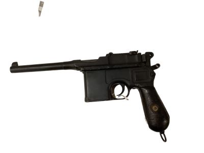 Mauser Model Broom-handle 7.63mm Caliber Pistol SN: 848216. Mauser Model Broom-handle 7.63mm 