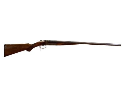 J. Stevens .12 Gauge Side by Side Shotgun SN: 570. J. Stevens .12 Gauge Side by Side Shotgun 