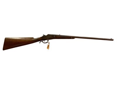 W.H. Davenport .22 Caliber Single Shot Rifle with Drop Bolt 1891 SN: None. W.H. Davenport .22 