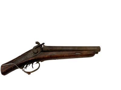 Unknown .10 Gauge side by side Percussion Shotgun SN: None *****Does not require call in*******. 