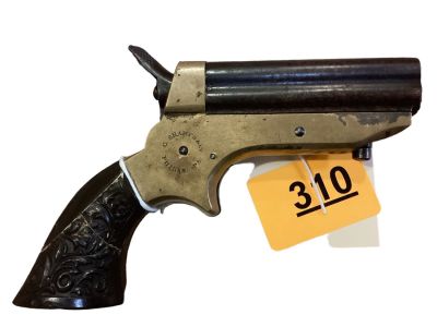 C. Sharps & Co. Model Pepperbox .22 Caliber 4 Barrel Pistol SN:: 55048 *****Antique does not 