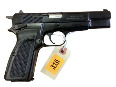 Browning (Made in Belgium) Model High Power .9mm Luger Caliber Semi-auto Pistol SN: 511MN54147. 