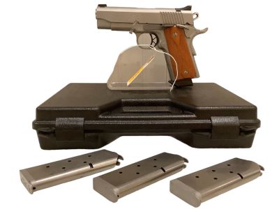 Kimber Model Compact .45 ACP Caliber Semi-auto Pistol SN: KC07289. Kimber Model Compact .45 ACP 