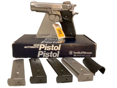 Smith & Wesson Model 659 .9mm Caliber Semi-auto Pistol SN: A802731. Smith &amp; Wesson Model 