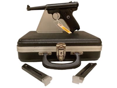 Ruger .22 Caliber Pistol SN: 130602. Ruger .22 Caliber Pistol SN: 130602 including 2 magazines 