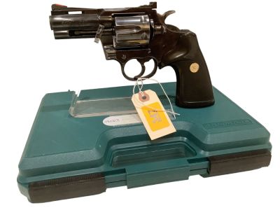 Colt Model Python "Old Model" .357 Magnum Caliber 3" Barrel "Very Rare" Revolver SN: J83804. Col 
