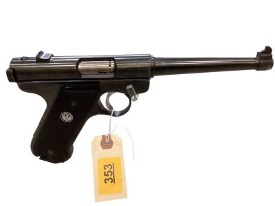 Ruger .22 LR Caliber Semi-auto Pistol SN: 12-59919. Ruger .22 LR Caliber Semi-auto Pistol SN: 