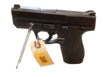 Smith & Wesson Model M&P 9 Shield .9mm Caliber Semi-auto Pistol SN: JCJ7081. Smith &amp; Wesson 