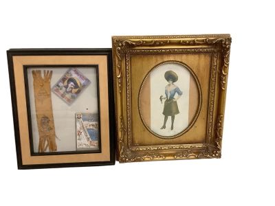 Buffalo Bill & Annie Oakley Framed Art. Buffalo Bill &amp; Annie Oakley Framed Art The Buffalo 