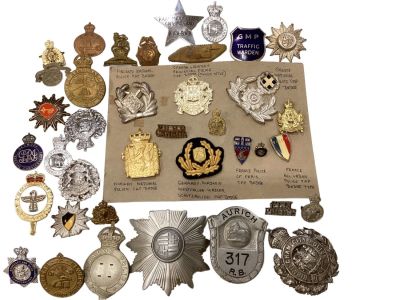 Early Foreign Hat Badges. Early Foreign Hat Badges Condition: 
We have endeavored to describe 