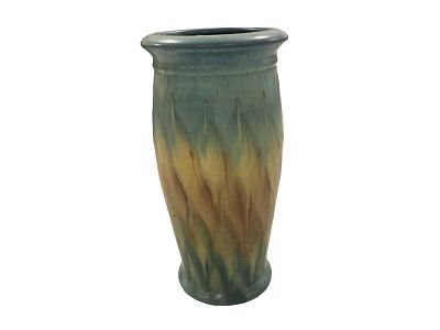 Peters & Reed Pottery. Peters &amp; Reed Pottery 8" H. Opening diameter 3". Condition: No chips 