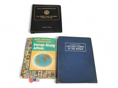U.S. First Day Covers. U.S. First Day Covers (3) Stamp Books Condition: 
We have endeavored to 