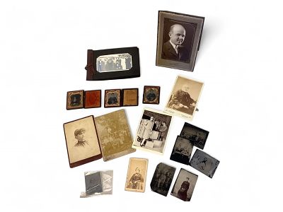 Tin Photos, Photo Books. Tin Photos, Photo Books (3) Antique folding Daguerreotype Tin Type 