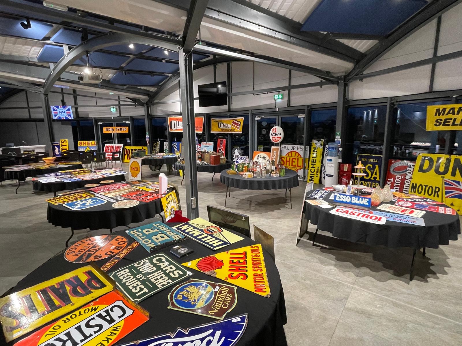 AP Saleroom | Auction 08-11 | The Automobilia & Petroliana Auction: Enamel Advertising Signs, Petrol Globes & Vintage Motoring Memorabilia
