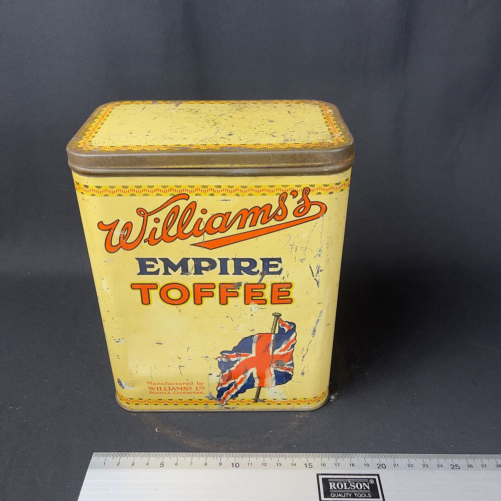 Lot 270: Williams's Empire Toffee Advertising Tin