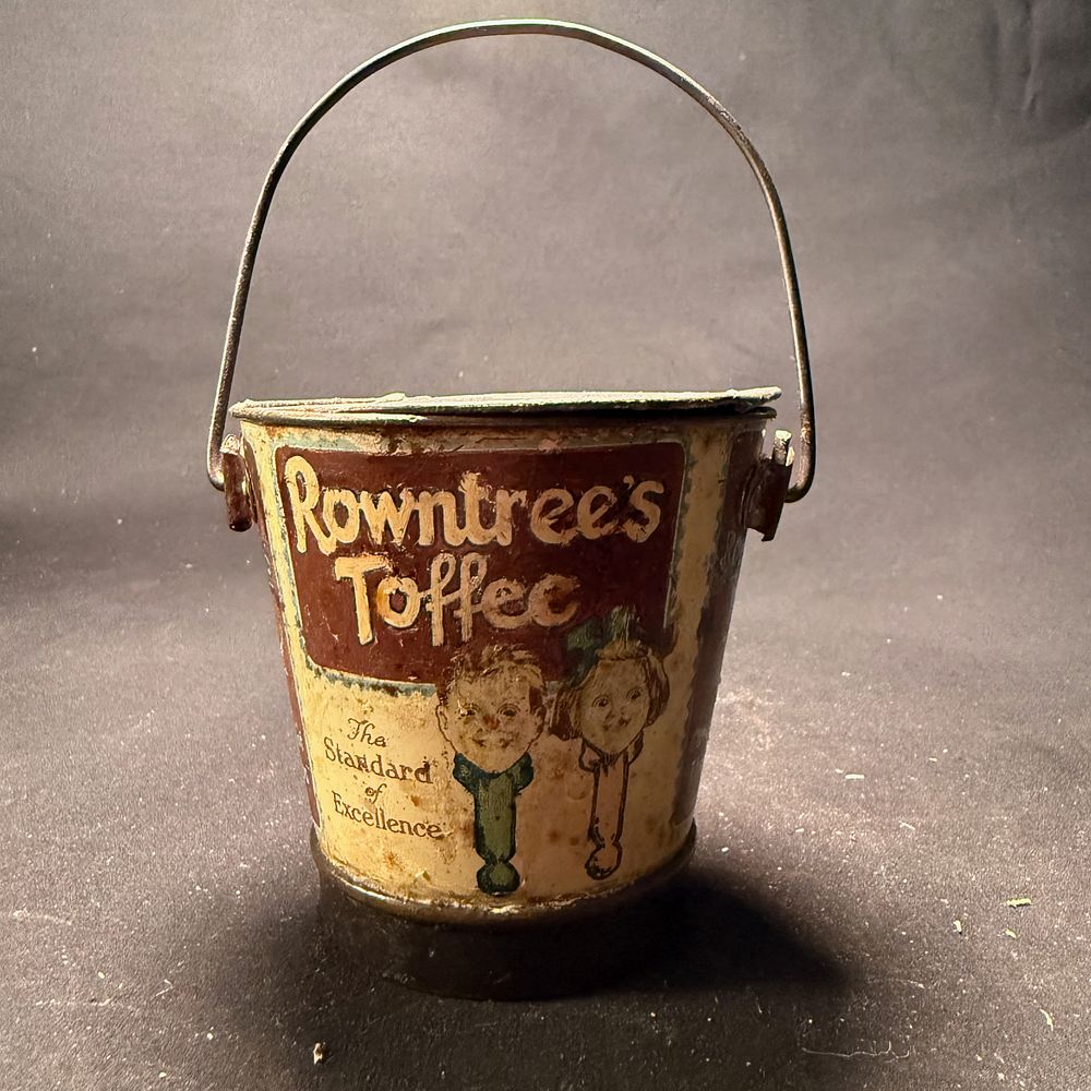 Lot 258: Rowntree's Toffee Tin Pail