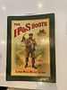 I.P. & S. Boots Advertising Showcard. Illustration of a miner with a pickaxe and Davy lamp. Image - 1