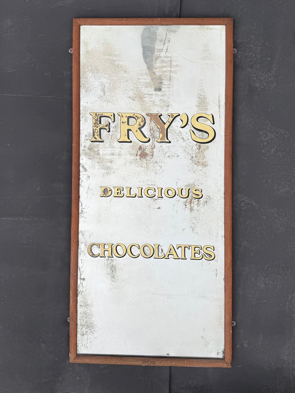 Lot 166: Fry's Delicious Chocolates Advertising Mirror
