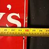 Cadbury's Chocolates Enamel Advertising Sign. Red ground with white lettering and border. Marked Image - 7