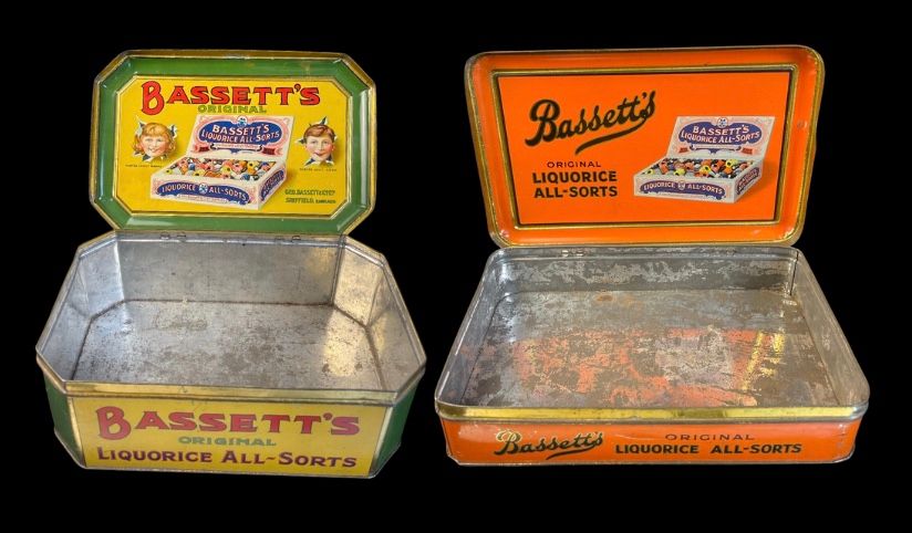 Lot 160: Bassett's Liquorice All-Sorts Tins