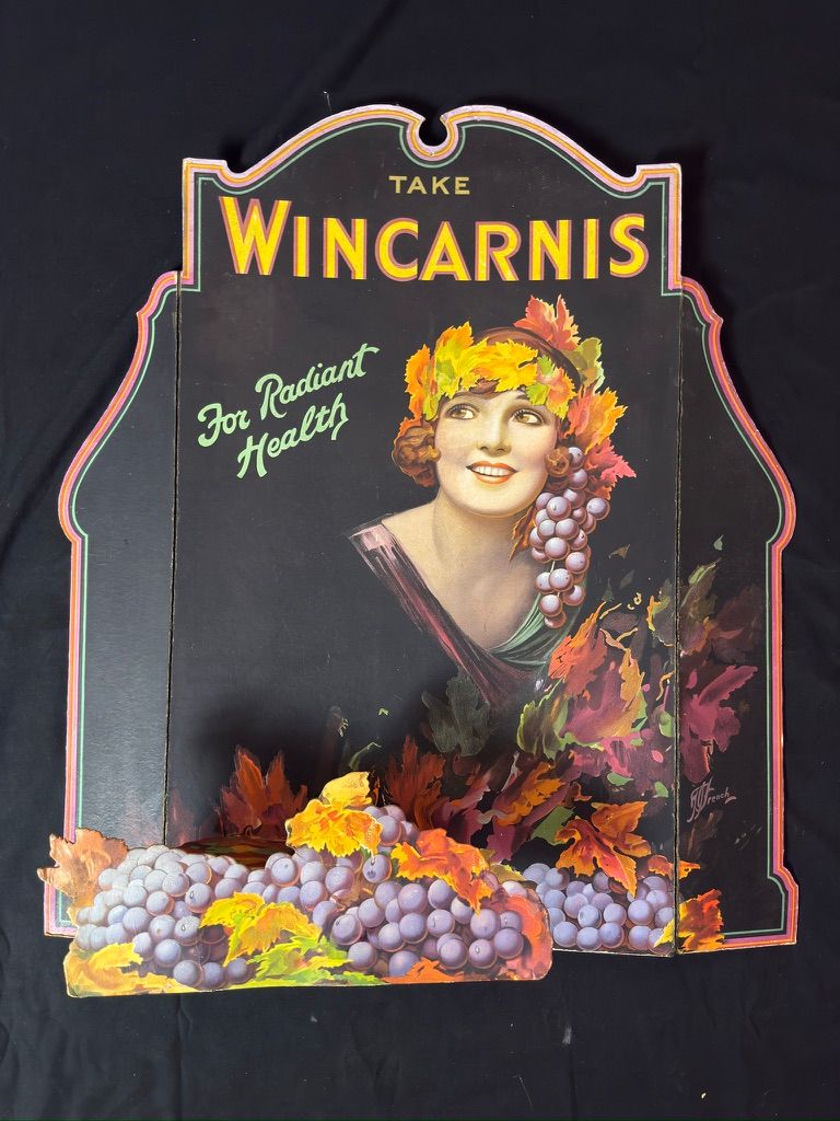Lot 231: Wincarnis showcard