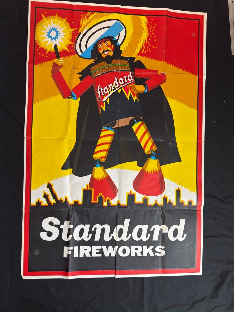 Lot 267: Selection of firework posters