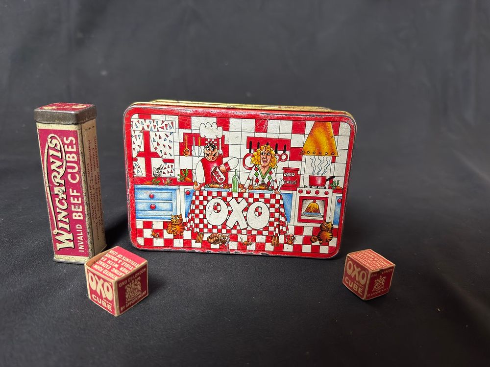 Lot 278: OXO and Wincarnis Beef Cubes Bundle