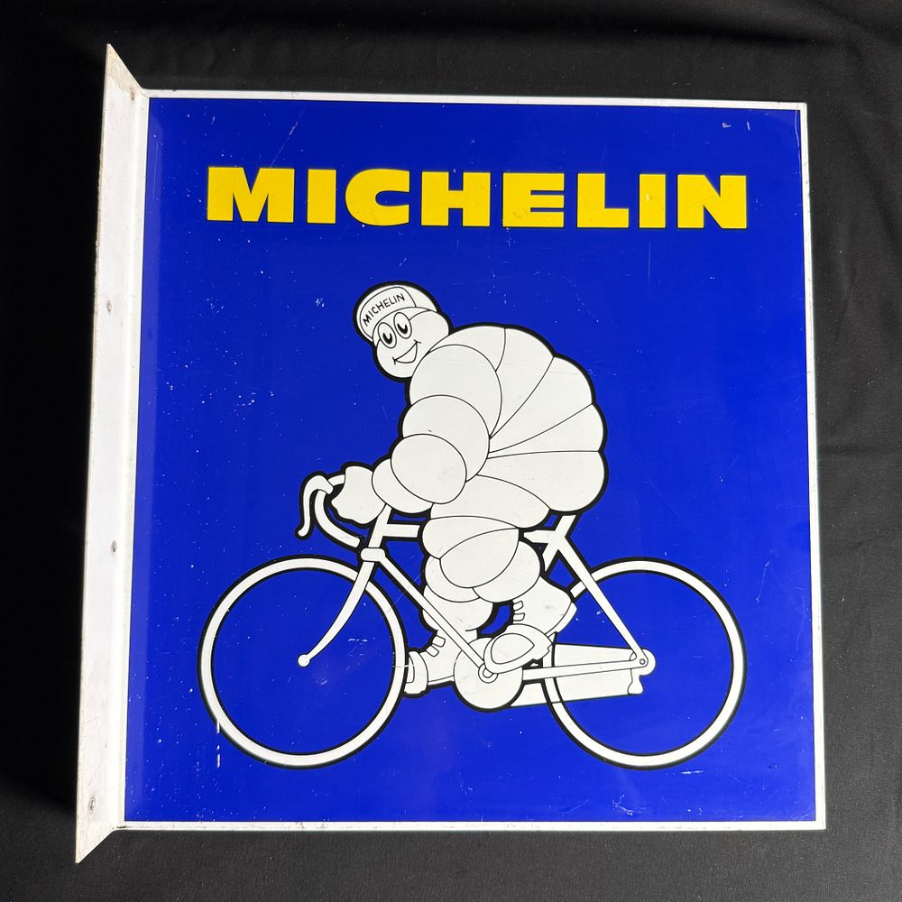 Lot 158: A Michelin Double-sided Flange sign