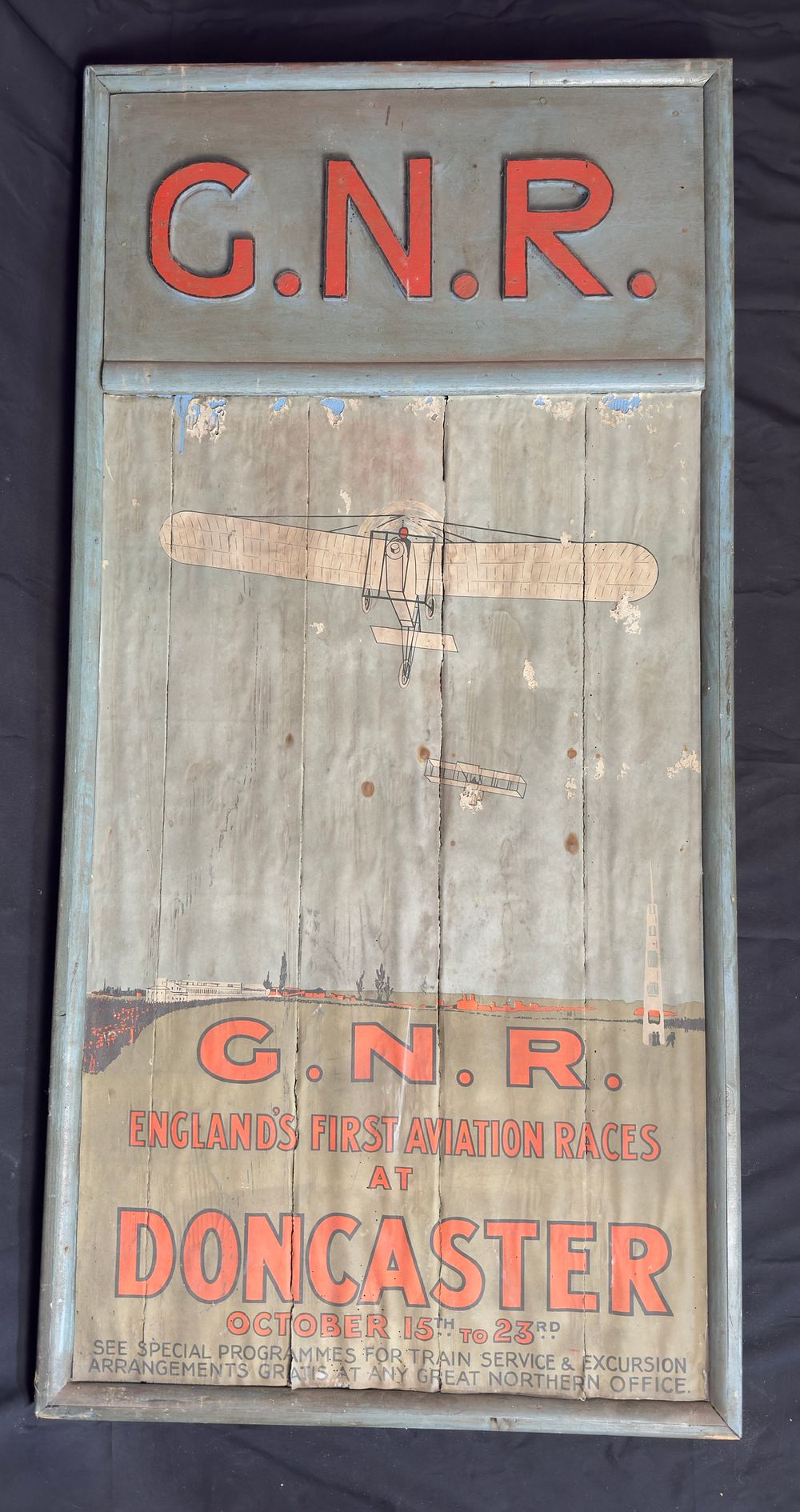 Lot 160: A GNR poster
