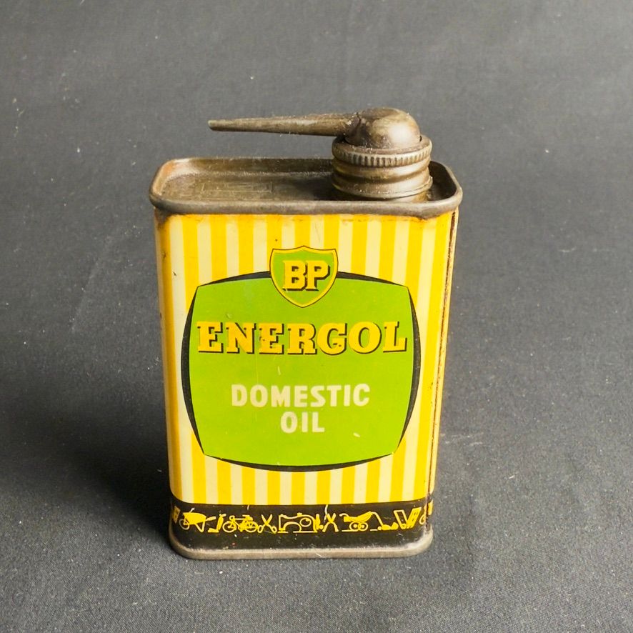 Lot 186: A 4 fl oz BP Energol can