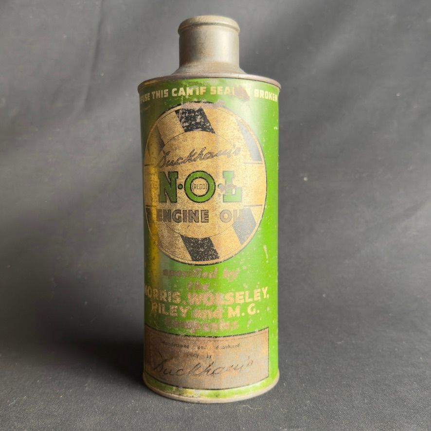 Lot 191: A N.O.L Engine Oil Quart can
