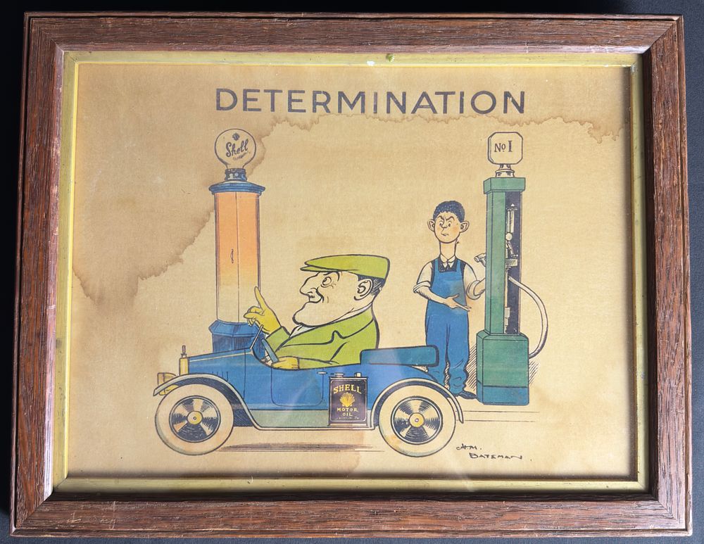 Lot 216: A Shell Determination Showcard Made by W.G Butters