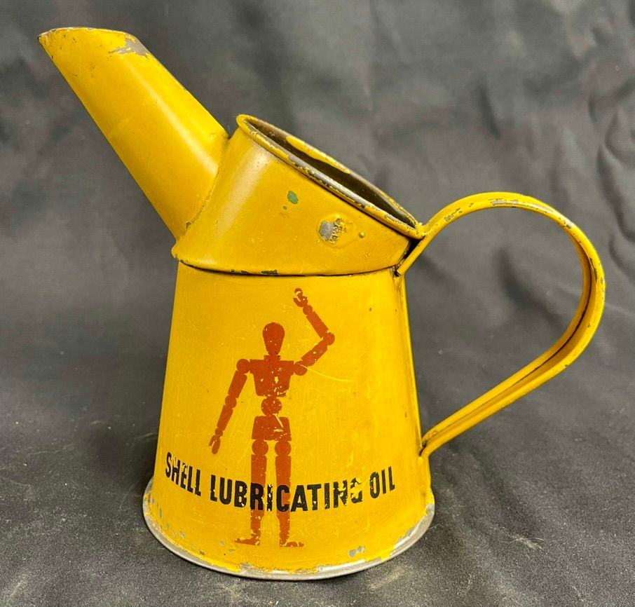 Lot 220: A Shell “Stickman” Lubricating Oil Pourer
