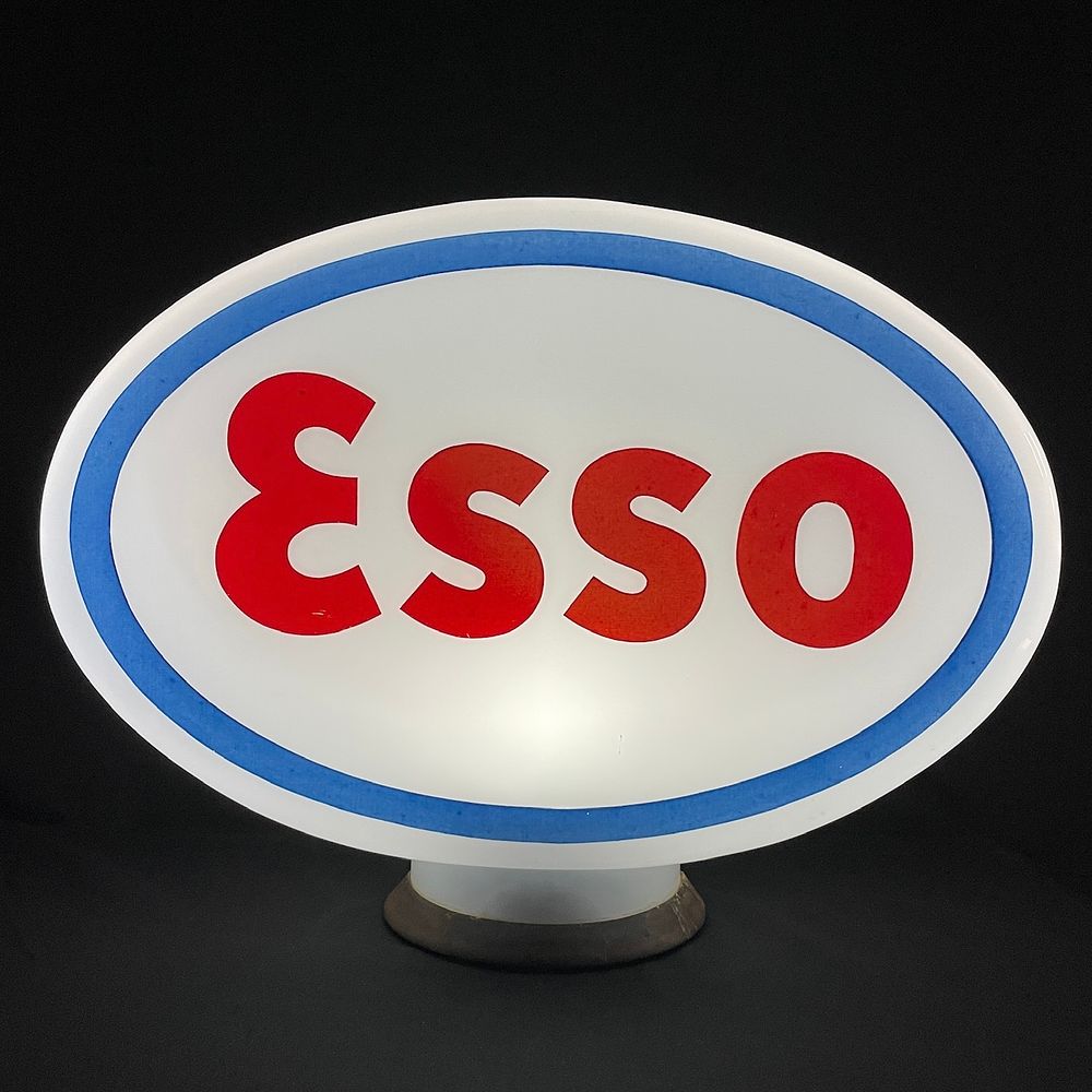 Lot 234: An ESSO Petrol pump globe