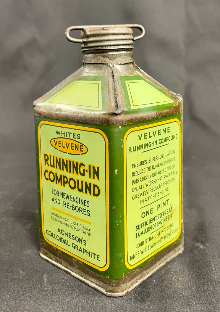Lot 254: A Velvene Running-in Compound Pint Can
