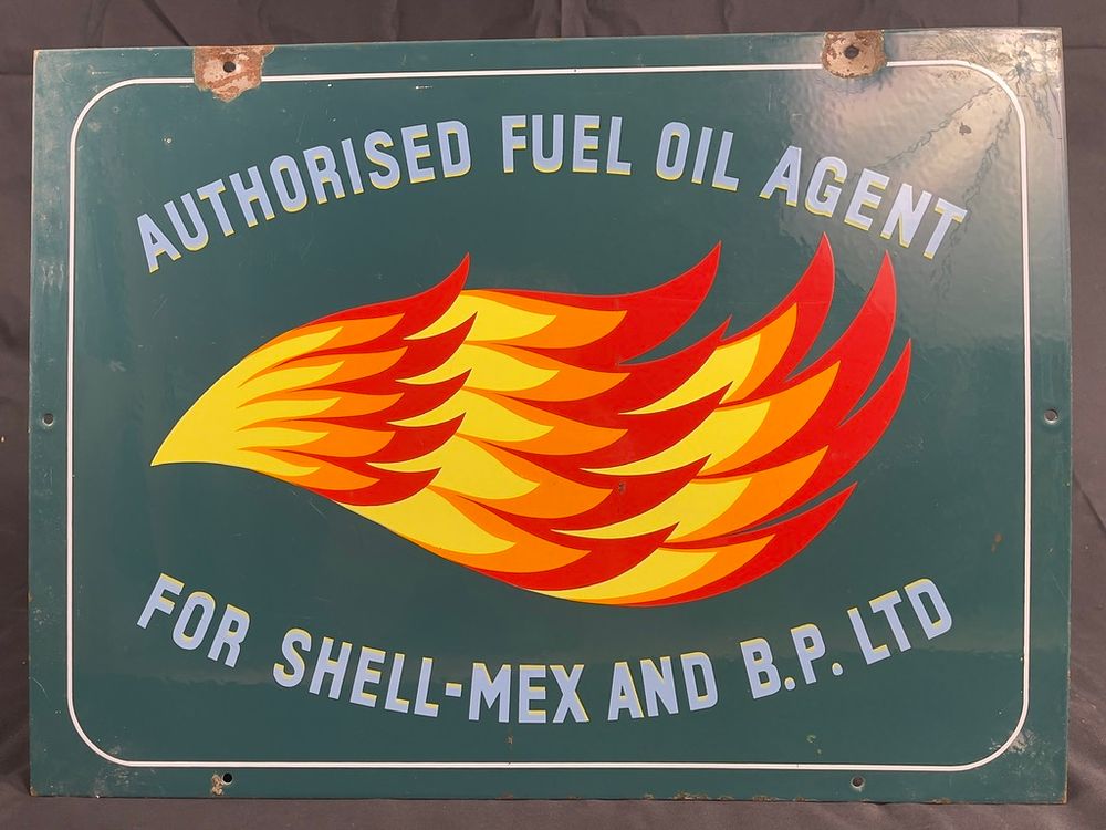 Lot 257: A Shell-Mex & B.P. Ltd. Fuel Oil Agent...