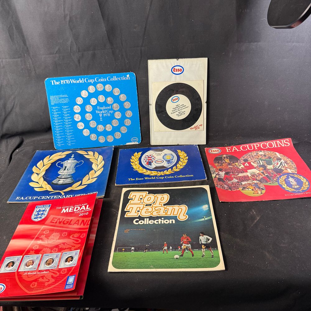 Lot 295: Esso Football Promotional Collection World Cup and FA Cup Sets
