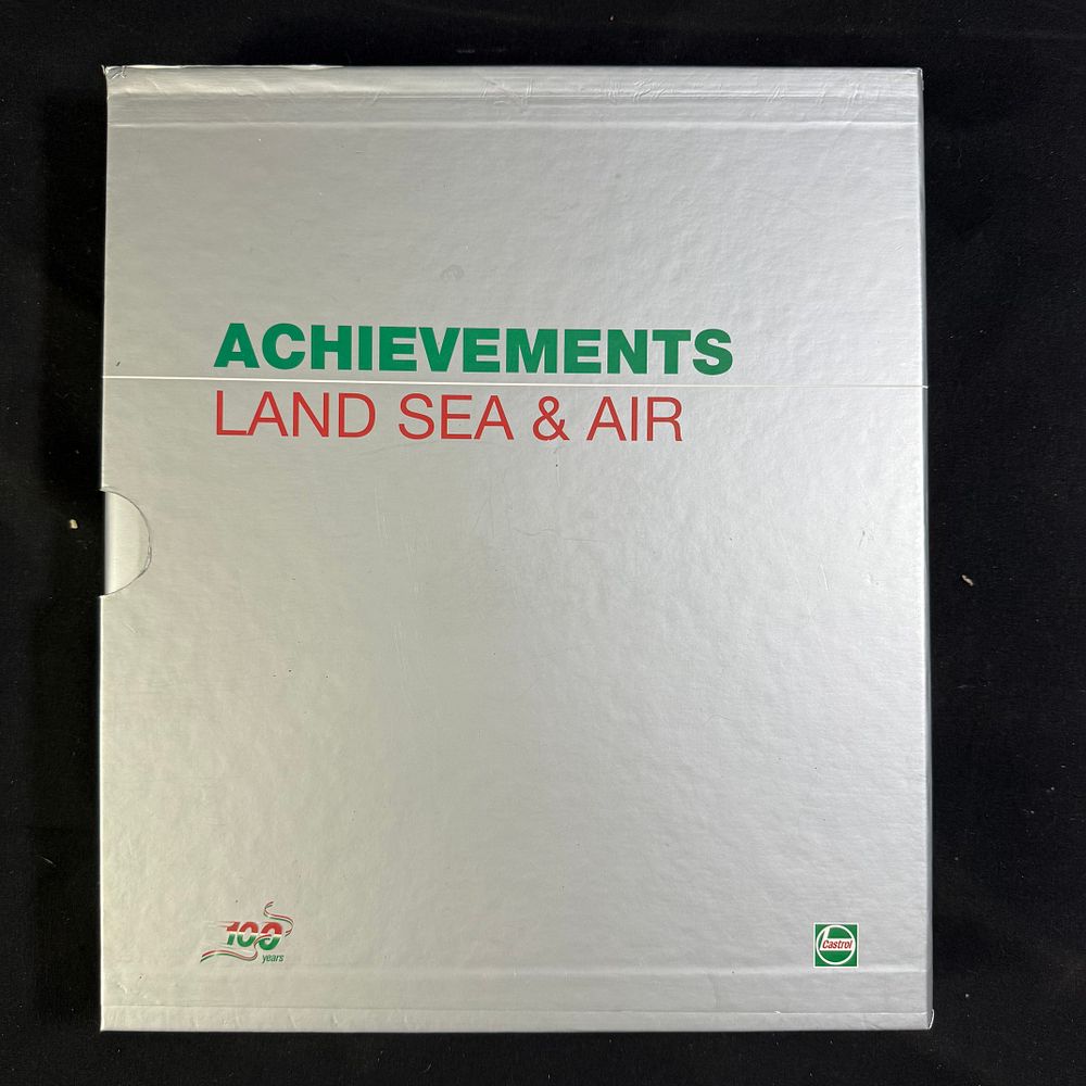 Lot 242: Speed Achievements and Castrol The First 100 Years Book Set