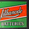 Long Life Lithanode Batteries Metal Advertising Sign. Rectangular metal sign for Long Life Image - 3