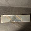 Enamel All Cars At Owners Risk Sign. Rectangular cobalt blue enamel sign with white "ALL CARS AT Image - 4