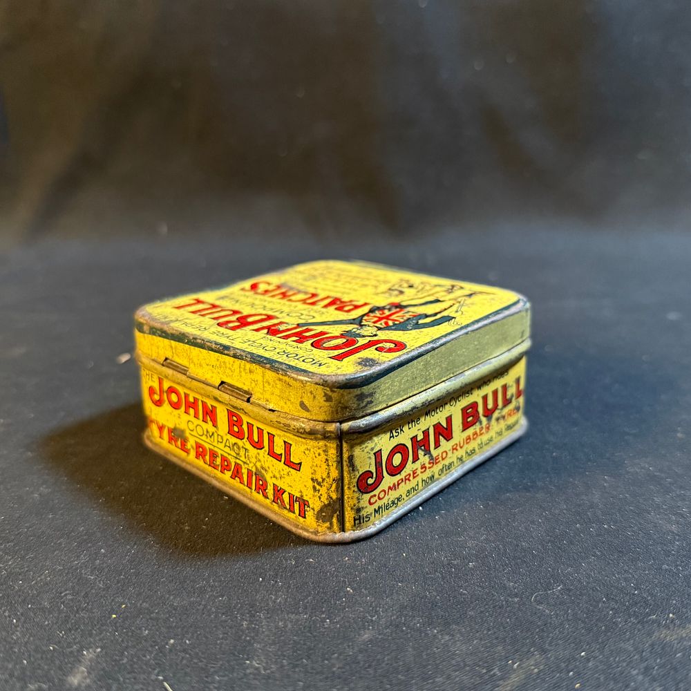 Lot 197: John Bull Compact Motor Cycle Tyre Repair Outfit Tin