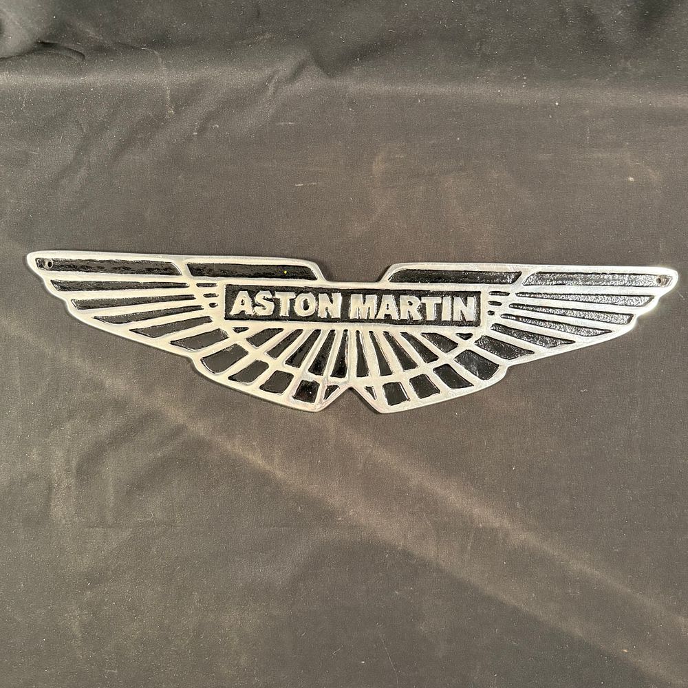 Lot 258: Aston Martin Decorative Wall Plaque