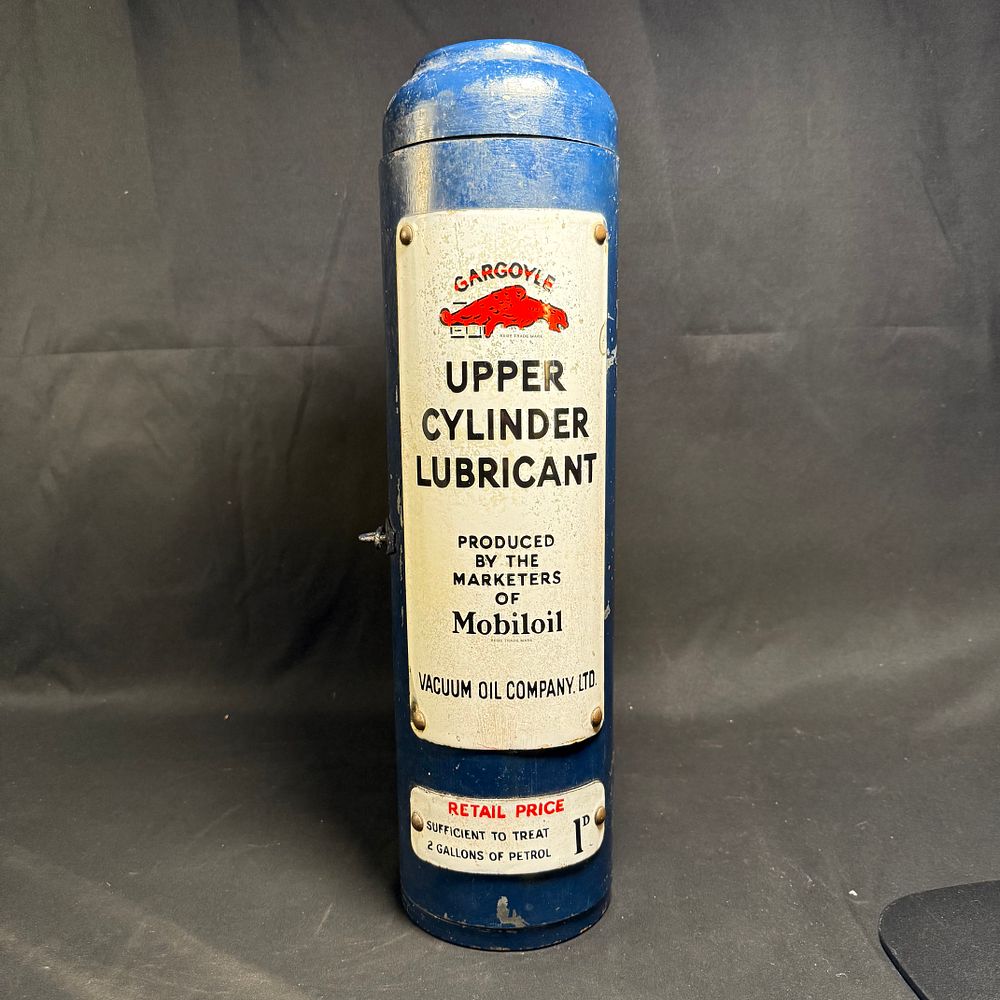 Lot 252: Mobiloil Gargoyle Upper Cylinder Lubricant Dispenser