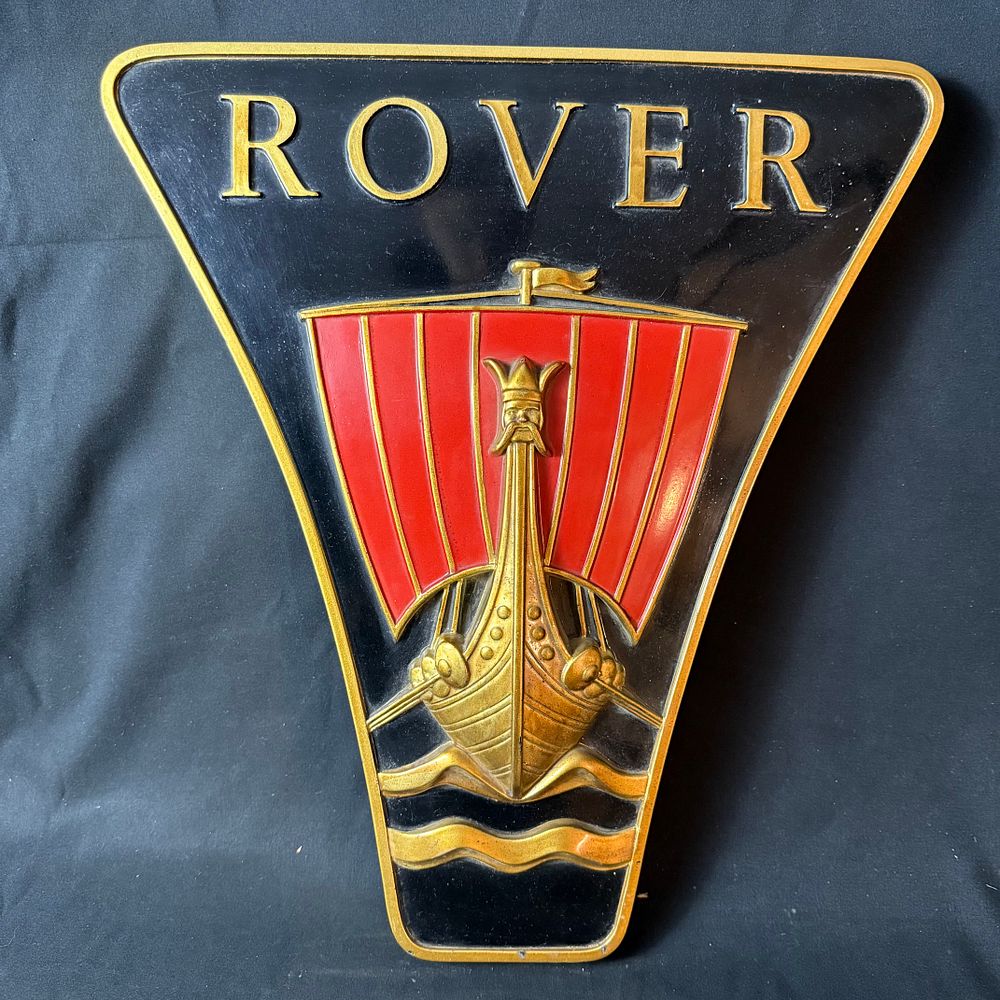 Lot 253: Moulded Fibreglass Rover Dealership Showroom Sign