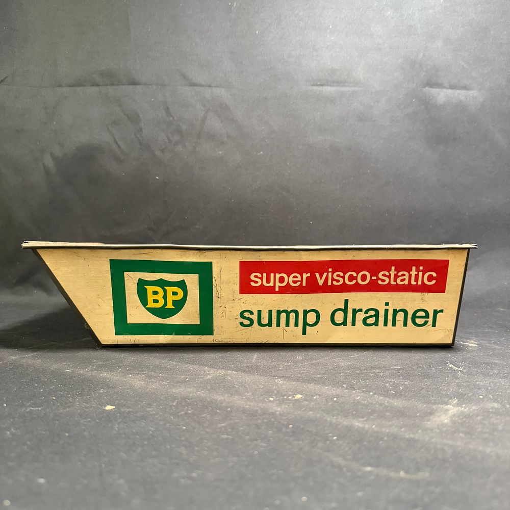 Lot 274: BP Super Visco-Static Lithographed Metal Sump Drainer