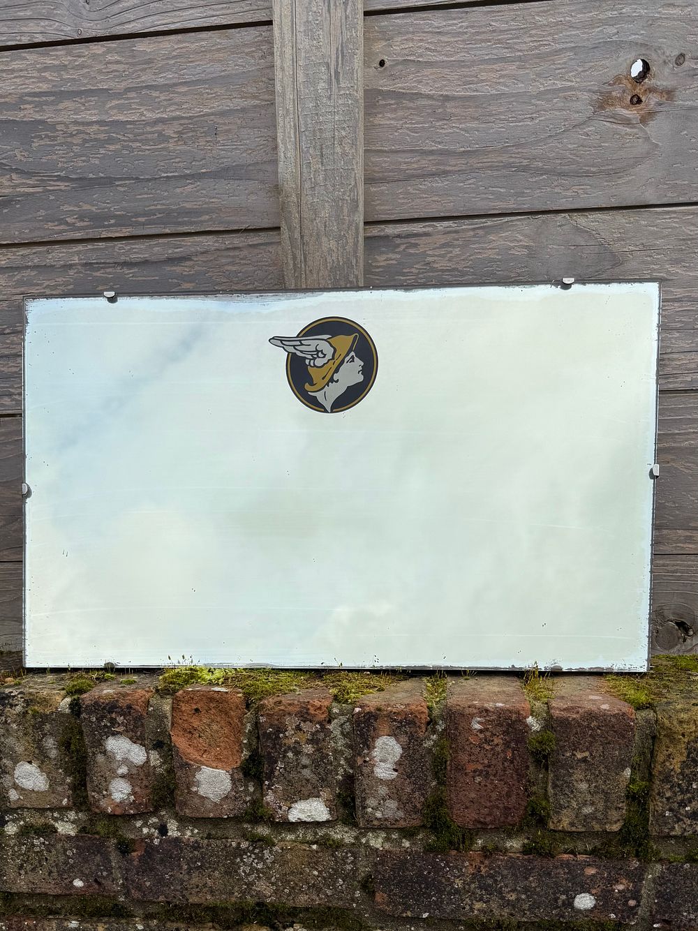 Lot 239: National Benzole Advertising Wall Mirror