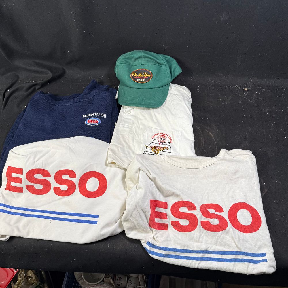 Lot 305: Esso and Imperial Oil Apparel Lot Cotton and Knit