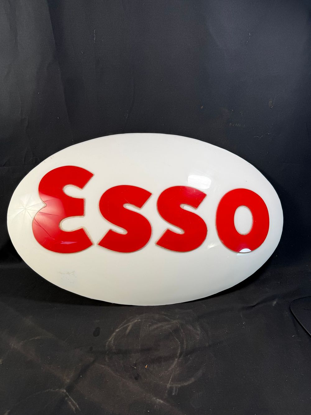 Lot 327: Esso Perspex Sign Moulded Plastic